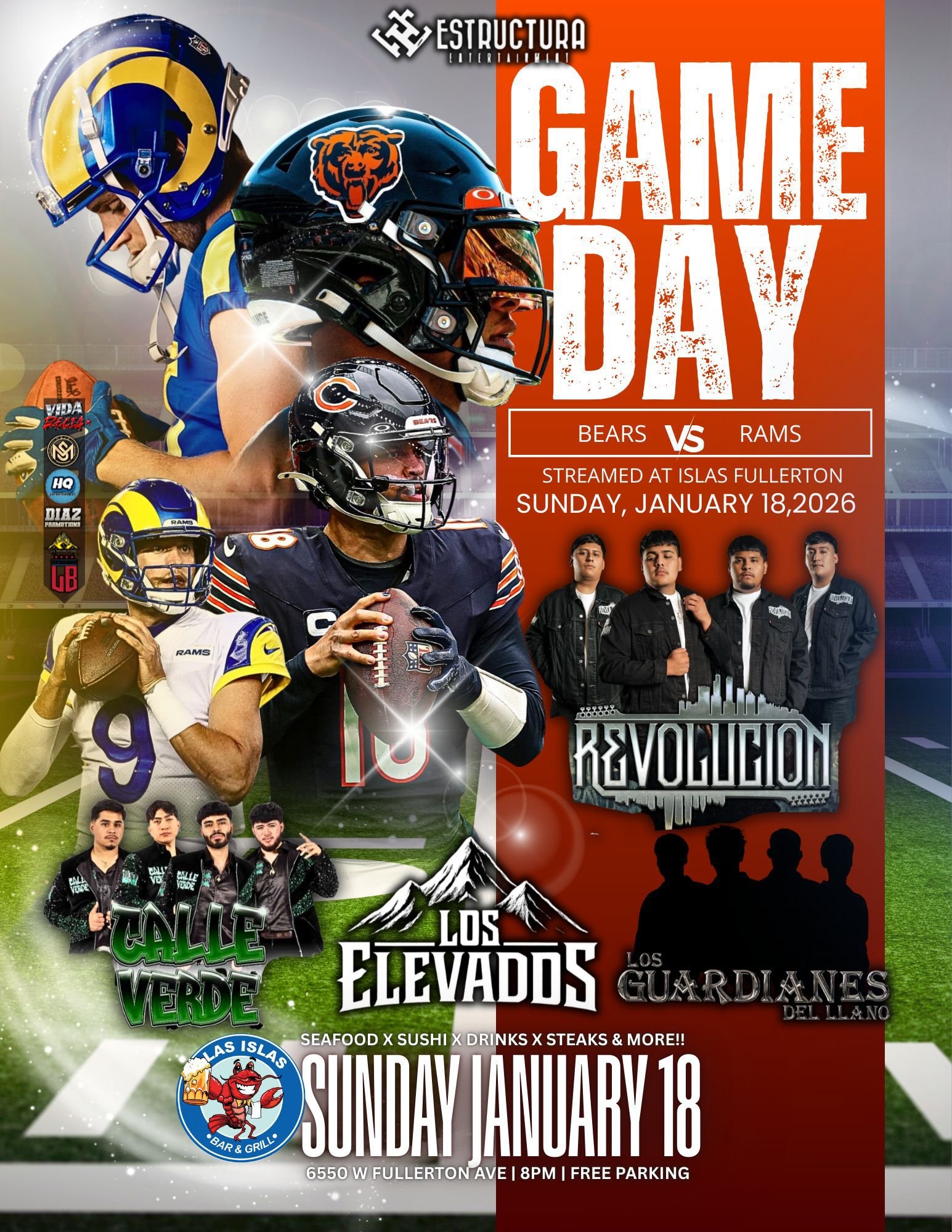 Game Day Bears vs Rams